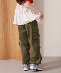 .worksフラップタブ付カーゴパンツ