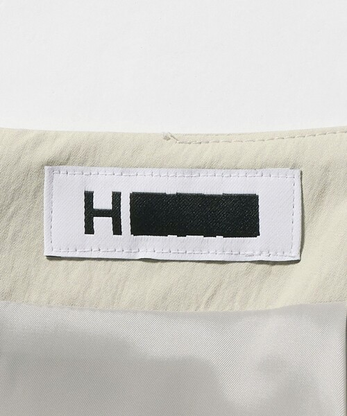 H　BEAUTY&YOUTH UNITED ARROWS（エイチビューティーアンドユースユナイテッドアローズ）の「＜H＞コットンナイロン コクーンスカート（スカート・レディース・ベージュ/ブラック・M/S）」の15枚目の写真