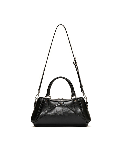 SUNBURNPROJECT(サンバーンプロジェクト)の「Faux Leather Mini M.O.S Bag, BLACK(メッセンジャーバッグ・レディース・その他・FREE)」の19枚目の写真