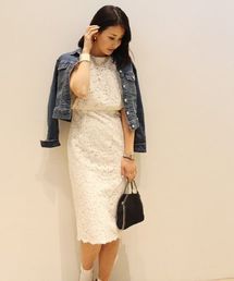 CORTES WORKS　コルテスワークス　ワンピース CORTES WORKS（コルテスワークス）の「CORTESWORKS レースフレア