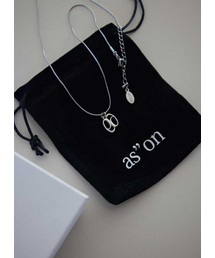 ASON（アズオン）の「NEW LOGO NECKLACE（ネックレス）」