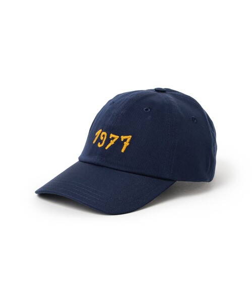 BEAMS F(ビームスエフ)の「Drake’s / 1977 ベースボールキャップ(ハット・メンズ・ネイビー・ONE SIZE)」の1枚目の写真