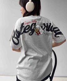 〇ビッグサイズ おばけアソート半袖Tシャツ(サーフィン・ポテト）【UNISEX ITEM】