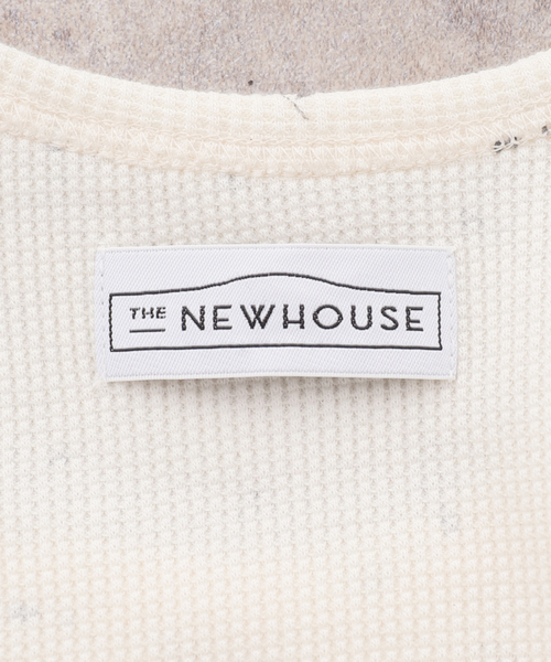 THE NEWHOUSE（ザニューハウス）の「THE NEWHOUSE/ザ ニューハウス COOPER HALTER NECK タンクトップ（タンクトップ・レディース・ホワイト×ホワイト・SMALL）」の7枚目の写真