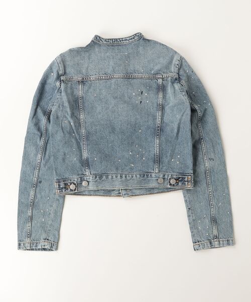 MM6 Maison Margiela(エムエムシックス メゾン マルジェラ)の「MM6 Maison Margiela(エムエムシックス メゾン マルジェラ)Kids & Junior デニムジャケット(デニムジャケット・キッズ・インディゴブルー・14Y)」の7枚目の写真