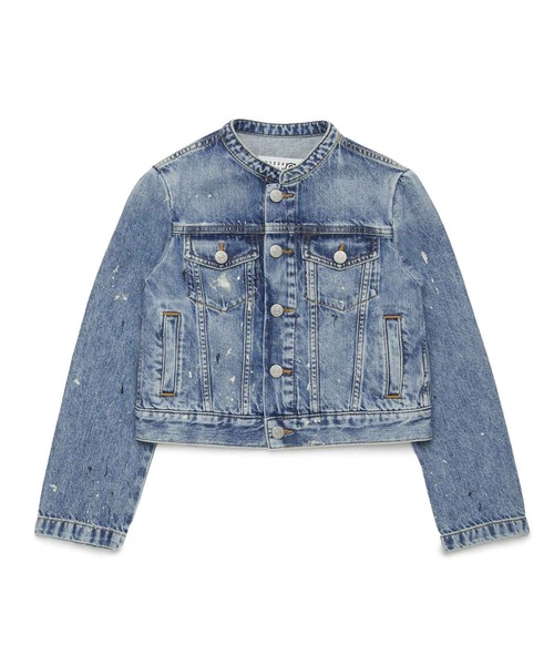 MM6 Maison Margiela(エムエムシックス メゾン マルジェラ)の「MM6 Maison Margiela(エムエムシックス メゾン マルジェラ)Kids & Junior デニムジャケット(デニムジャケット・キッズ・インディゴブルー・14Y)」の3枚目の写真
