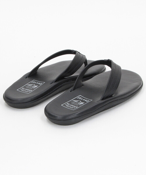 ISLAND SLIPPER（アイランドスリッパ）の「ISLAND SLIPPER/アイランドスリッパ PB202 / レザートングサンダル [USサイズ 8~10]（サンダル・メンズ・ブラック・8/10/9）」の5枚目の写真