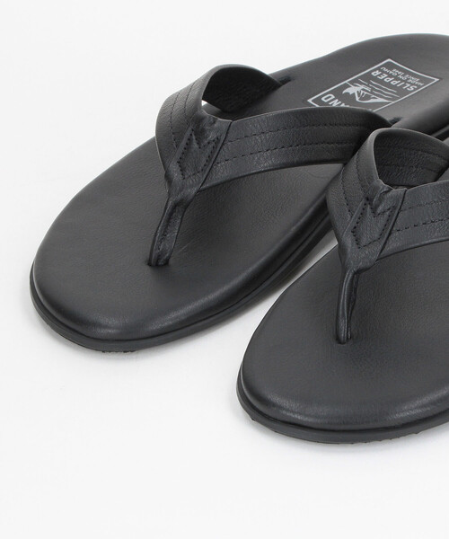 ISLAND SLIPPER（アイランドスリッパ）の「ISLAND SLIPPER/アイランドスリッパ PB202 / レザートングサンダル [USサイズ 8~10]（サンダル・メンズ・ブラック・8/10/9）」の6枚目の写真