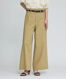 TCツイルワイドパンツ