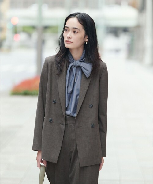 size SHORT/TALLあり］カチリラ ダブル ジャケット ウォッシャブル