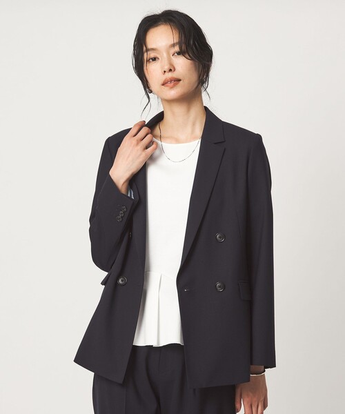 size SHORT/TALLあり］カチリラ ダブル ジャケット ウォッシャブル