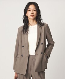 ［size SHORT/TALLあり］カチリラ ダブル ジャケット ウォッシャブル ストレッチ