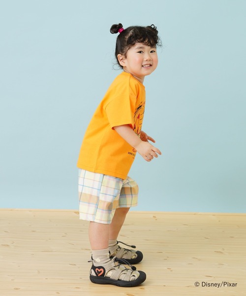 and D. petit main(アンドディープティマイン)の「【DISNEY/PIXAR/Toy Story】トイストーリー/エイリアンワイド半袖Tシャツ(Tシャツ/カットソー・キッズ・オレンジ/オートミール・130cm/90cm/120cm/110cm/100cm/140cm)」の9枚目の写真