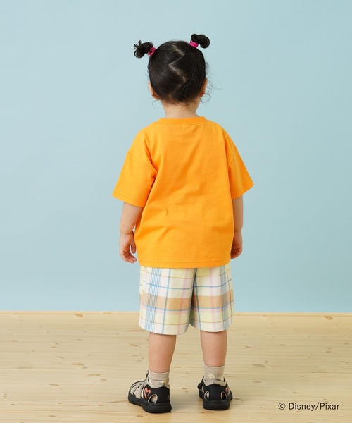 and D. petit main(アンドディープティマイン)の「【DISNEY/PIXAR/Toy Story】トイストーリー/エイリアンワイド半袖Tシャツ(Tシャツ/カットソー・キッズ・オレンジ/オートミール・130cm/90cm/120cm/110cm/100cm/140cm)」の11枚目の写真