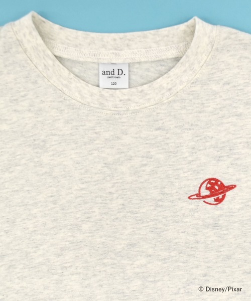 and D. petit main(アンドディープティマイン)の「【DISNEY/PIXAR/Toy Story】トイストーリー/エイリアンワイド半袖Tシャツ(Tシャツ/カットソー・キッズ・オレンジ/オートミール・130cm/90cm/120cm/110cm/100cm/140cm)」の16枚目の写真
