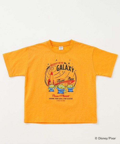 and D. petit main(アンドディープティマイン)の「【DISNEY/PIXAR/Toy Story】トイストーリー/エイリアンワイド半袖Tシャツ(Tシャツ/カットソー・キッズ・オレンジ/オートミール・130cm/90cm/120cm/110cm/100cm/140cm)」の19枚目の写真