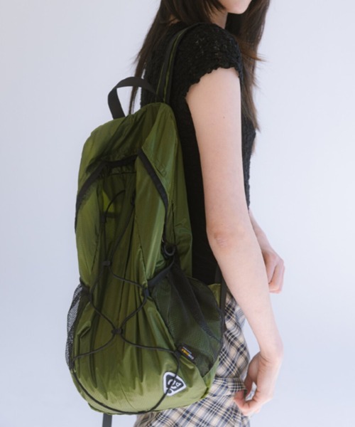 HEISAN(ハイサン)の「【日本未発売/WEB限定】Heisan(ハイサン)/超軽量 大容量 A4サイズ収納可 折りたためる パッカブル コーデュラ デイパック バックパック リュック/Cordura 30D Daypack(バックパック/リュック・レディース・グリーン/カーキ/ベージュ・FREE)」の3枚目の写真
