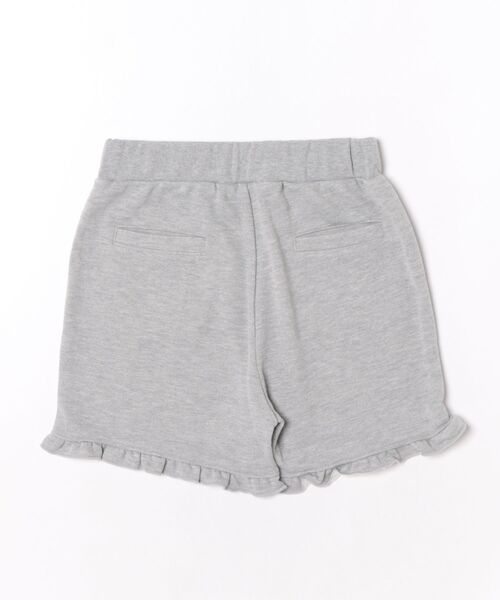 Heather(ヘザー)の「【Heather×PEACH JOHN】フリル裏毛ショートパンツ 1052090(スウェットパンツ・レディース・グレー/ホワイト系その他・FREE)」の21枚目の写真