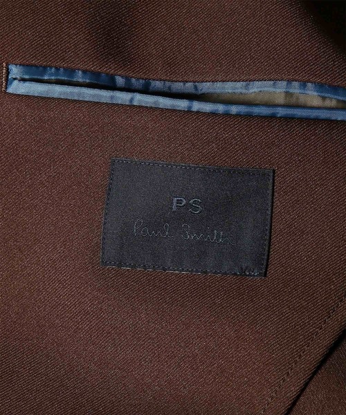 PS Paul Smith(ピーエスポールスミス)の「コンフォートアーバン ダブルブレスト ジャケット / 262711 EXJ03(テーラードジャケット・メンズ・ブラック/ブラウン・SMALL/LARGE/MEDIUM)」の22枚目の写真
