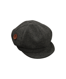 MIRECO（ミレコ）の「SIDE BUTTON HAT GREY（ハンチング/ベレー帽）」