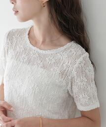 URBAN RESEARCH Sonny Label | ベーシックレースTシャツ(Tシャツ/カットソー)
