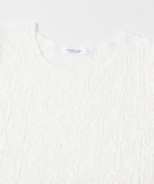 URBAN RESEARCH Sonny Label(アーバンリサーチサニーレーベル)の「ベーシックレースTシャツ(Tシャツ/カットソー・レディース・ブラック/ホワイト・FREE)」の11枚目の写真