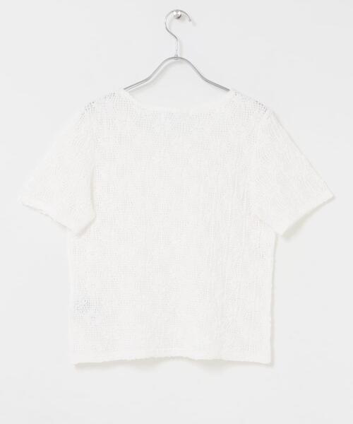 URBAN RESEARCH Sonny Label(アーバンリサーチサニーレーベル)の「ベーシックレースTシャツ(Tシャツ/カットソー・レディース・ブラック/ホワイト・FREE)」の13枚目の写真