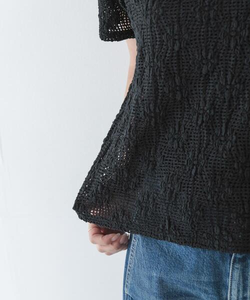 URBAN RESEARCH Sonny Label(アーバンリサーチサニーレーベル)の「ベーシックレースTシャツ(Tシャツ/カットソー・レディース・ブラック/ホワイト・FREE)」の17枚目の写真