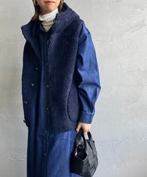 【WEB限定】[GYMPHLEX/ジムフレックス] ボアフードベスト