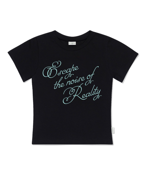 ESCAPEFROM(エスケープフロム)の「ノイズオブリアリティプリントスリムフィット半袖Tシャツアイボリー(Tシャツ/カットソー・レディース・その他・LARGE/MEDIUM)」の3枚目の写真