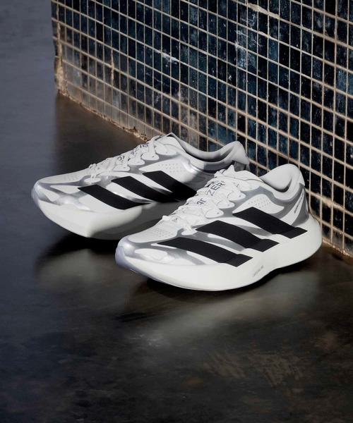 adidas(アディダス)の「アディゼロ EVO SL EXO / Adizero EVO SL EXO Shoes / ランニングシューズ / アディダス adidas(スニーカー・レディース・ホワイト×ブラック・23.0cm/23.5cm/24.0cm/24.5cm/25.0cm/25.5cm/22.0cm/22.5cm/26.0cm)」の11枚目の写真