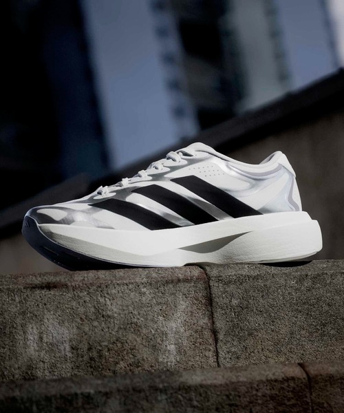 adidas(アディダス)の「アディゼロ EVO SL EXO / Adizero EVO SL EXO Shoes / ランニングシューズ / アディダス adidas(スニーカー・レディース・ホワイト×ブラック・23.0cm/23.5cm/24.0cm/24.5cm/25.0cm/25.5cm/22.0cm/22.5cm/26.0cm)」の13枚目の写真