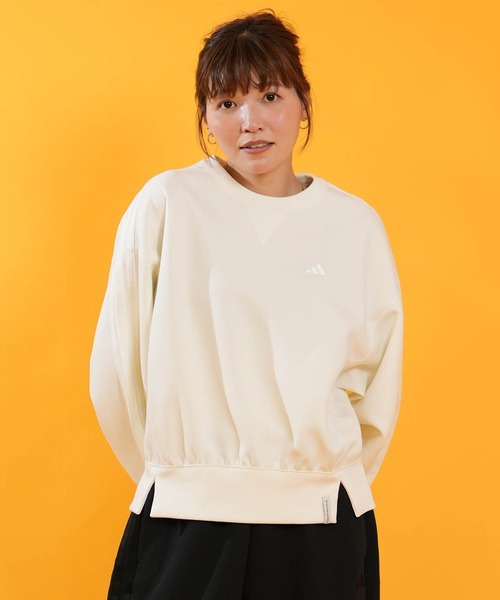 adidas（アディダス）の「adidas/アディダス スウェット HQ175（スウェット・レディース・ブラック・L/M）」の10枚目の写真