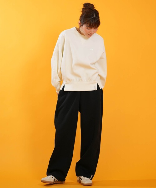adidas（アディダス）の「adidas/アディダス スウェット HQ175（スウェット・レディース・ブラック・L/M）」の12枚目の写真