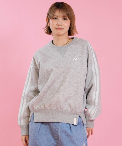 adidas（アディダス）の「adidas/アディダス スウェット HQ175（スウェット・レディース・ブラック・L/M）」の19枚目の写真