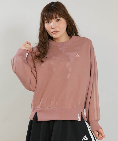 adidas（アディダス）の「adidas/アディダス スウェット HQ175（スウェット・レディース・ブラック・L/M）」の6枚目の写真