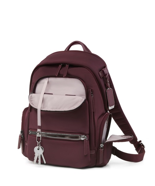 TUMI(トゥミ)の「VOYAGEUR 「セリーナ」ミディアム・バックパック(A4/PC12インチまで対応)(バックパック/リュック・レディース・レッド系その他・FREE)」の3枚目の写真