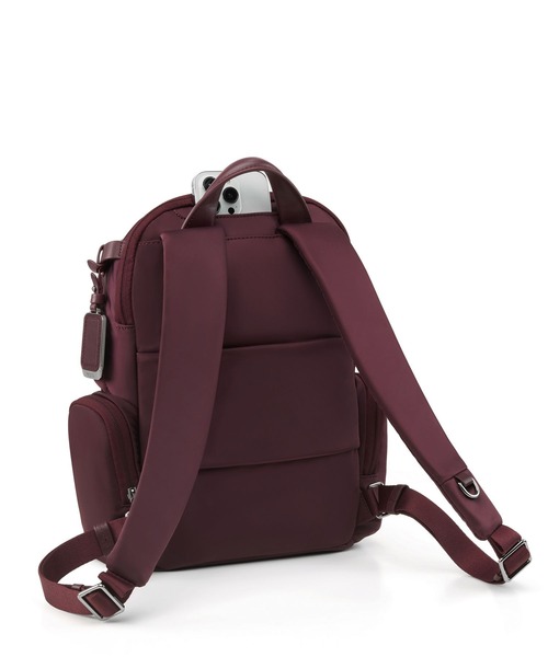 TUMI(トゥミ)の「VOYAGEUR 「セリーナ」ミディアム・バックパック(A4/PC12インチまで対応)(バックパック/リュック・レディース・レッド系その他・FREE)」の5枚目の写真