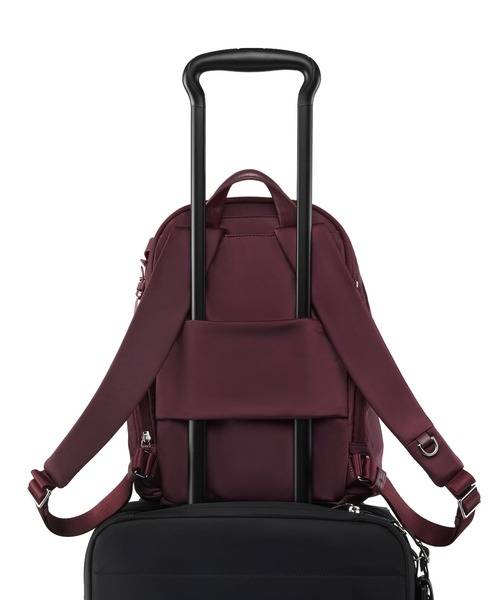 TUMI(トゥミ)の「VOYAGEUR 「セリーナ」ミディアム・バックパック(A4/PC12インチまで対応)(バックパック/リュック・レディース・レッド系その他・FREE)」の6枚目の写真