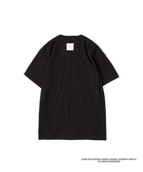 bonjour records（ボンジュールレコーズ）の「The Strokes for bonjour records S/S pocket Tee ザ・ストロークス オフィシャル ポケットTシャツ（Tシャツ/カットソー・メンズ・ブラック/ホワイト・XL/L/M）」の5枚目の写真