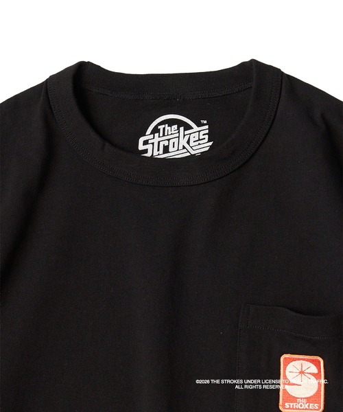 bonjour records（ボンジュールレコーズ）の「The Strokes for bonjour records S/S pocket Tee ザ・ストロークス オフィシャル ポケットTシャツ（Tシャツ/カットソー・メンズ・ブラック/ホワイト・XL/L/M）」の10枚目の写真