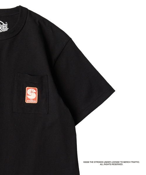bonjour records（ボンジュールレコーズ）の「The Strokes for bonjour records S/S pocket Tee ザ・ストロークス オフィシャル ポケットTシャツ（Tシャツ/カットソー・メンズ・ブラック/ホワイト・XL/L/M）」の11枚目の写真