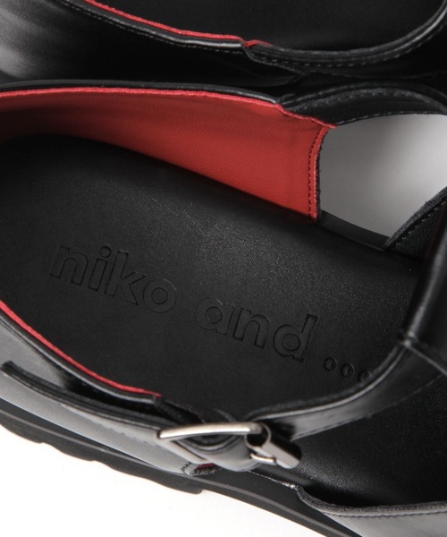 niko and...(ニコアンド)の「グルカシューズ(サンダル・レディース・ブラック/その他1・MEDIUM/LARGE)」の3枚目の写真