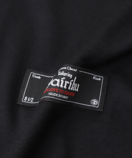 DAIRIKU(ダイリク)の「DAIRIKU / ダイリク Wool Henry Neck L-S Tee(Tシャツ/カットソー・メンズ・ホワイト/ブラック・LARGE/MEDIUM)」の6枚目の写真