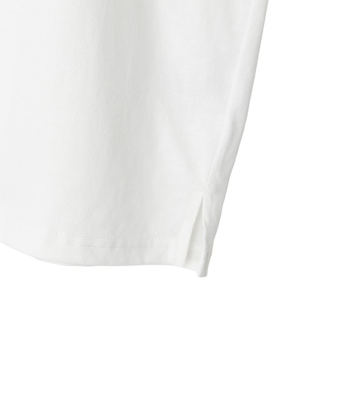 U.S. POLO ASSN.（ユーエスポロアッスン）の「【Ada.別注 U.S. POLO ASSN.】Vネック ドロップショルダー ルーズ カットソー（Tシャツ/カットソー・レディース・サックスブルー/ブラック/ホワイト・S/M）」の21枚目の写真