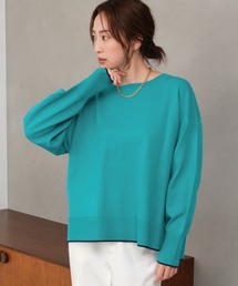 毛玉しらずボートプルオーバー<WEB限定カラーあり>/865949
