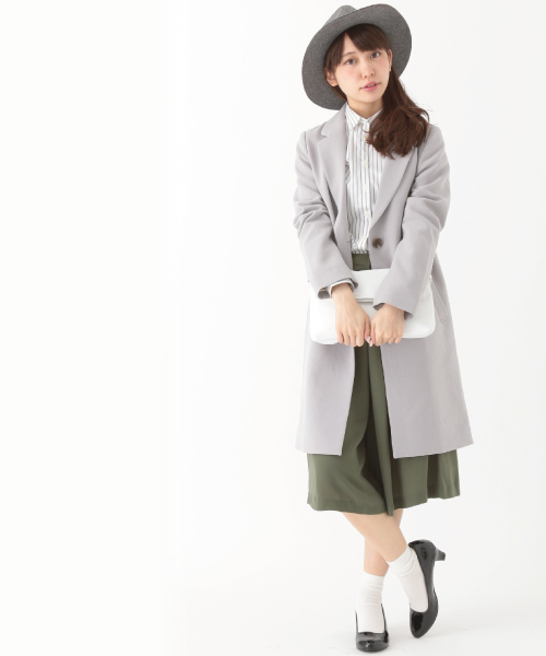 earth music&ecology(アースミュージックアンドエコロジー)の「【2016Spring】《シャキシャキシャツ!》ストライプ(シャツ/ブラウス・レディース・ネイビー/ホワイト・MEDIUM/SMALL)」の11枚目の写真
