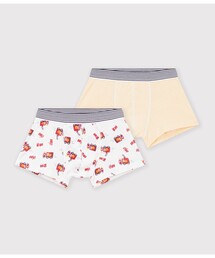 PETIT BATEAU（プチバトー）の「プリントトランクス2枚組（トランクス）」