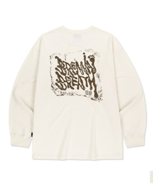 BB 20TH MESSAGE TAG LONGSLEEVE - CREAM