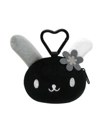 Mac-House（マックハウス）の「【Sanrio/サンリオ】モノクロシリーズ　ハート型カラビナ付きコインケース（コインケース）」